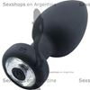 Hydrus Dilatador anal con vibracion carga USB y control remoto